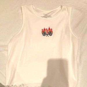 Cropped shirt